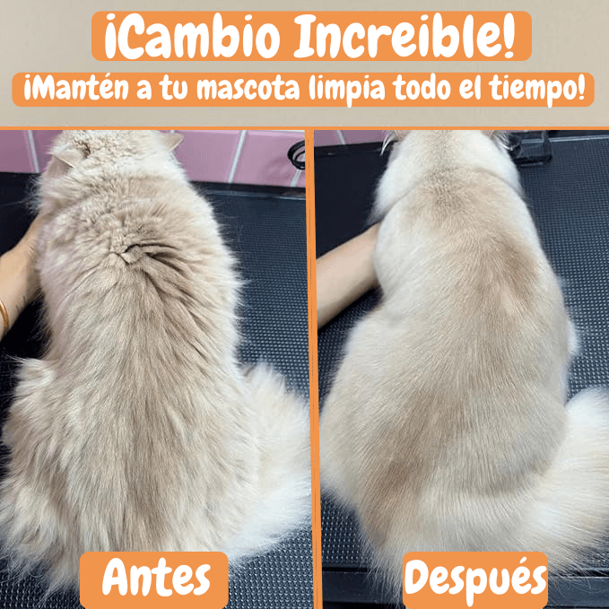 Cepillo 4 en 1 para Mascotas