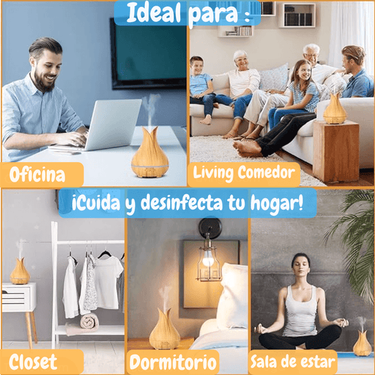 Humidificador de Madera