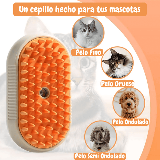 Cepillo 4 en 1 para Mascotas